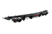Audi A6 C7 2011–2017 Achterbumper diffuser carbon (voor S-Line 2014-2018) foto 5