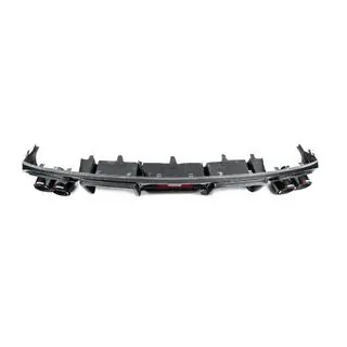 Achterbumper diffuser carbon (voor S-Line 2014-2018) Audi A6 C7 2011–2018 foto 4