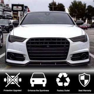 Front bumper lip Carbon V1 (voor S-Line 2014-2018) foto 2