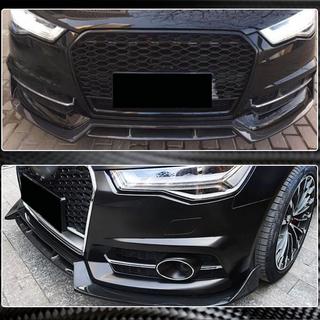 Front bumper lip Carbon V1 (voor S-Line 2014-2018) foto 3