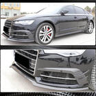 Audi A6 C7 2011–2017 Voorbumper lip Carbon V3 (voor S-Line 2014-2018) foto 3