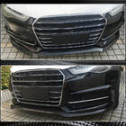 Audi A6 C7 2011–2017 Voorbumper lip Carbon V3 (voor S-Line 2014-2018) foto 4