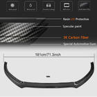 Audi A6 C7 2011–2017 Voorbumper lip Carbon V3 (voor S-Line 2014-2018) foto 5
