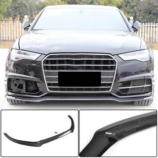 Voorbumper lip Carbon V3 (voor S-Line 2014-2018) foto 1