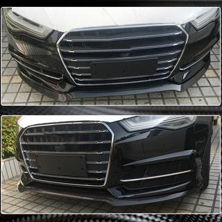 Voorbumper lip Carbon V3 (voor S-Line 2014-2018) foto 4