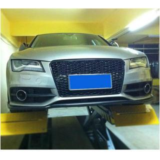 Voorbumper lipspoiler Lip V1 (voor S-Line, 2010-2014, carbon) foto 2