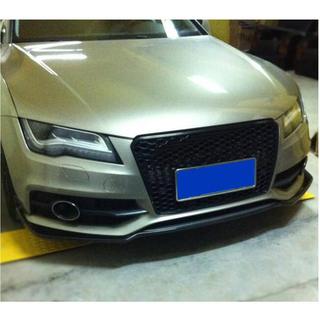 Voorbumper lipspoiler Lip V1 (voor S-Line, 2010-2014, carbon) foto 3