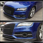 Audi A7 2010–2018 Frontbumper lip spoiler Lip V2 (voor S-Line 2010-2014, carbon) foto 4
