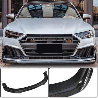 Voorbumper lipspoiler Lip (voor S-Line 2018-2022, carbon) foto 1