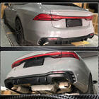 Audi A7 2018– Achterbumper diffuser (voor S-Line 2018-2022, carbon) foto 4