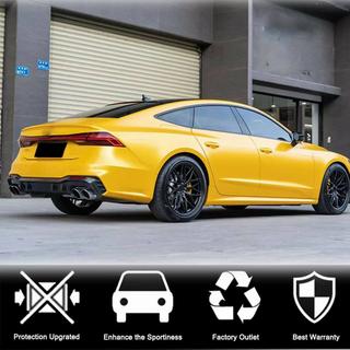 Achterbumper diffuser (voor S-Line 2018-2022, carbon) foto 3