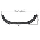 Audi TT 2006–2014 Voorbumper lipspoiler Lip V1 (2006-2010, Carbon) foto 5