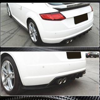 Achterbumper diffuser (voor Base, 2014-2019, Carbon) foto 3