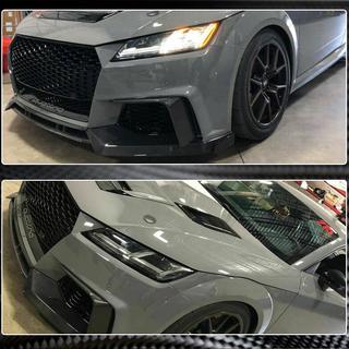 Frontbumper lipspoiler Lip (voor RS, 2016-2019, carbon) foto 4