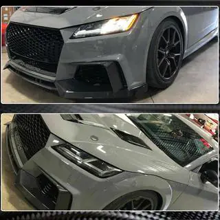 Frontbumper lipspoiler Lip (voor RS, 2016-2019, carbon) foto 4