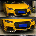 Audi TT 2014–2023 Zij-splitters voor de voorbumper (voor RS, 2016-2019, carbon) foto 5
