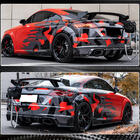 Audi TT 2014–2023 Flap-extensions voor achterbumper (voor S-line/TTS/TTRS, 2014-2019, Carbon) foto 4