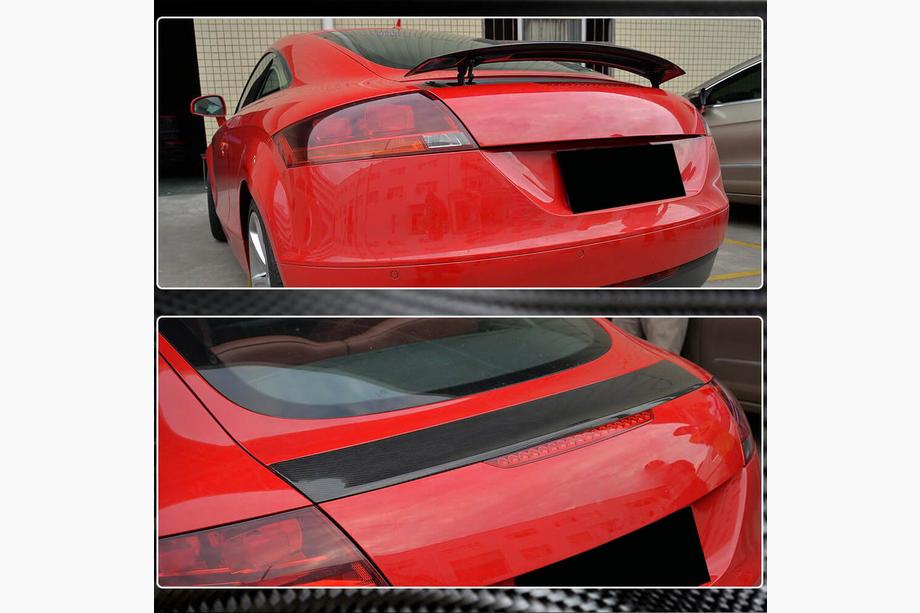 Audi TT 2006–2014 Spoiler V5 (Carbon) Foto 3