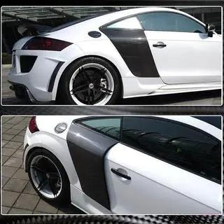 Achterkwartpaneel afdekkappen (Coupé, carbon) foto 4