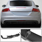 Audi TT 2006–2014 Achterbumper diffuser (carbon) foto 1