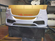 Mercedes Sprinter W907/W910 2018– Voorbumper lipspoiler V2 (spuitklaar) foto 2