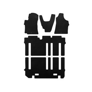 EVA automatten (complete set voor het interieur, zwart) Hyundai H300, H1, Starex 2008–2020