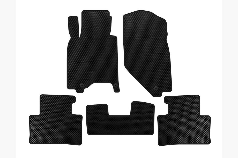 Infiniti G25/G35/37 (V36/CV36) 2006–2015 EVA vloermatten voor interieur (G37 X, SD, Zwart) Image