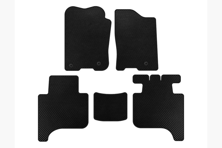 Infiniti QX56 2004–2010 EVA automatten (2 rijen, 2004-2008, Zwart) Image