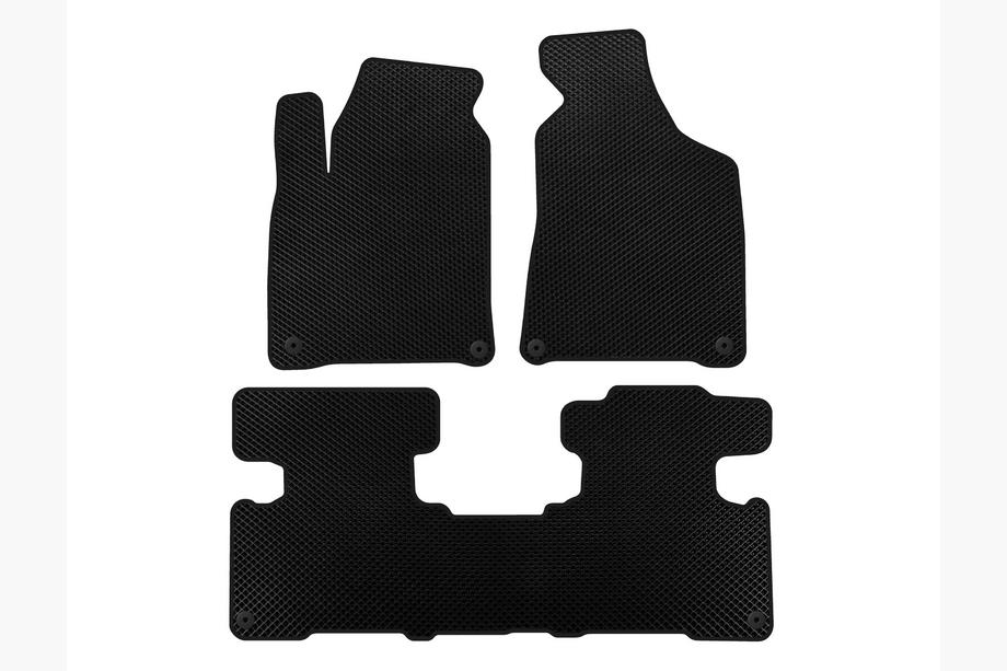 SsangYong Korando 2010–2019 EVA automatten voor interieur (2010-2016, Zwart) Image