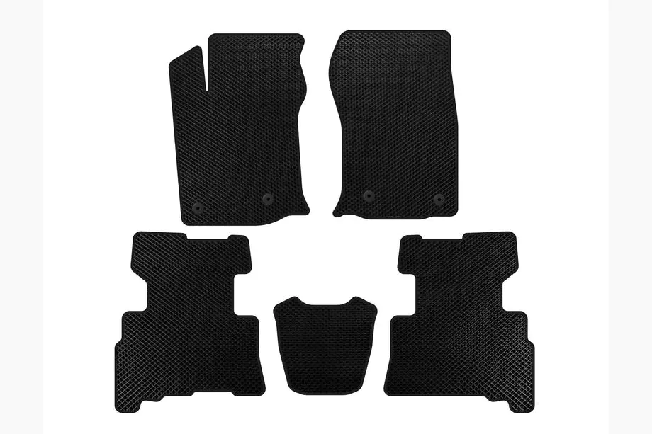Toyota 4Runner 2009–2024 EVA automatten (2 rijen, 2014-2024, 7-zits, zwart) Image