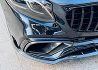 Mercedes S-class C217 Coupé 2014–2020 BRB carbon afdekkappen set foto 2
