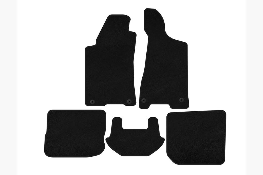 Audi 80/90 1987–1996 Textiele vloermatten Premium (1991-1996, Sedan, Zwart) Image