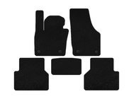 Audi Q3 2011–2019 Premium stoffen automatten (Zwart) foto 2