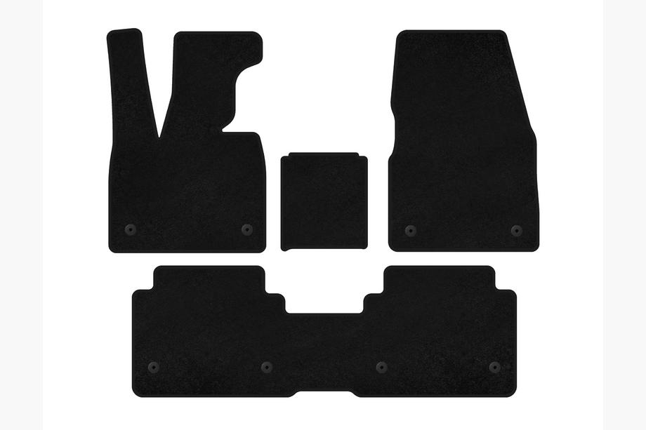BMW I3 2013–2022 Premium stoffen automatten (Zwart) Image