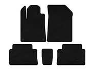 Citroen C-5 2001–2008 Premium stoffen automatten (Zwart) foto 1