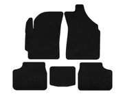 Daewoo Matiz 1998–2008 Premium stoffen automatten (Zwart) foto 2