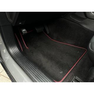 Premium textielen automatten (Coupé, Zwart) Dodge Challenger 2008–2023 foto 1