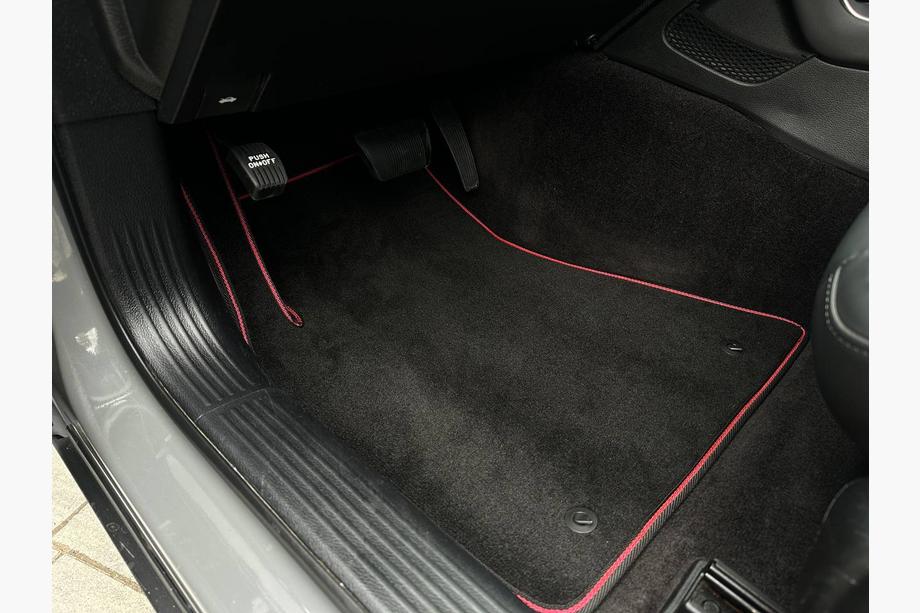 Dodge Challenger 2008–2023 Premium textielen automatten (Coupé, Zwart) Image