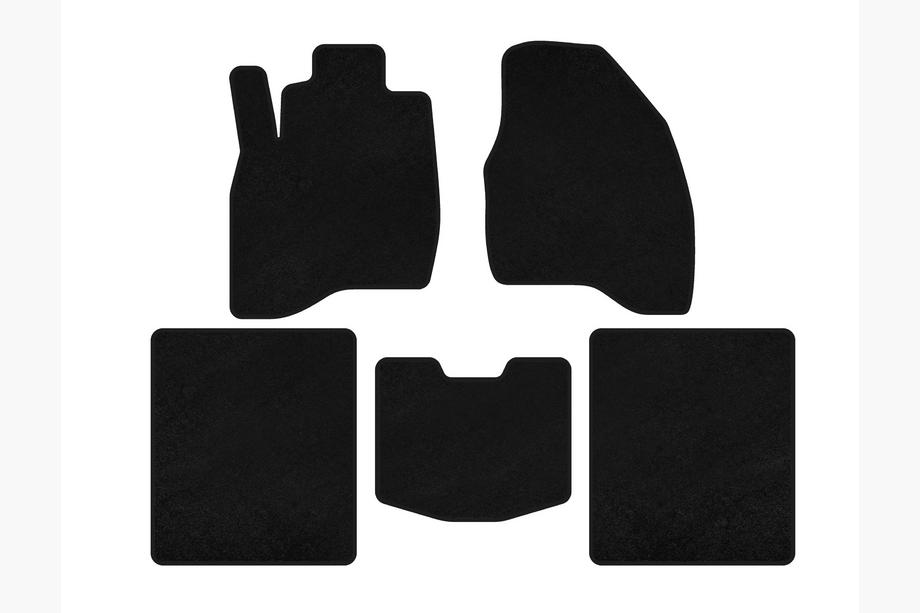 Ford Explorer 2011–2019 Premium stoffen automatten voor het interieur (2015-2019, 5-zits, Zwart) Image