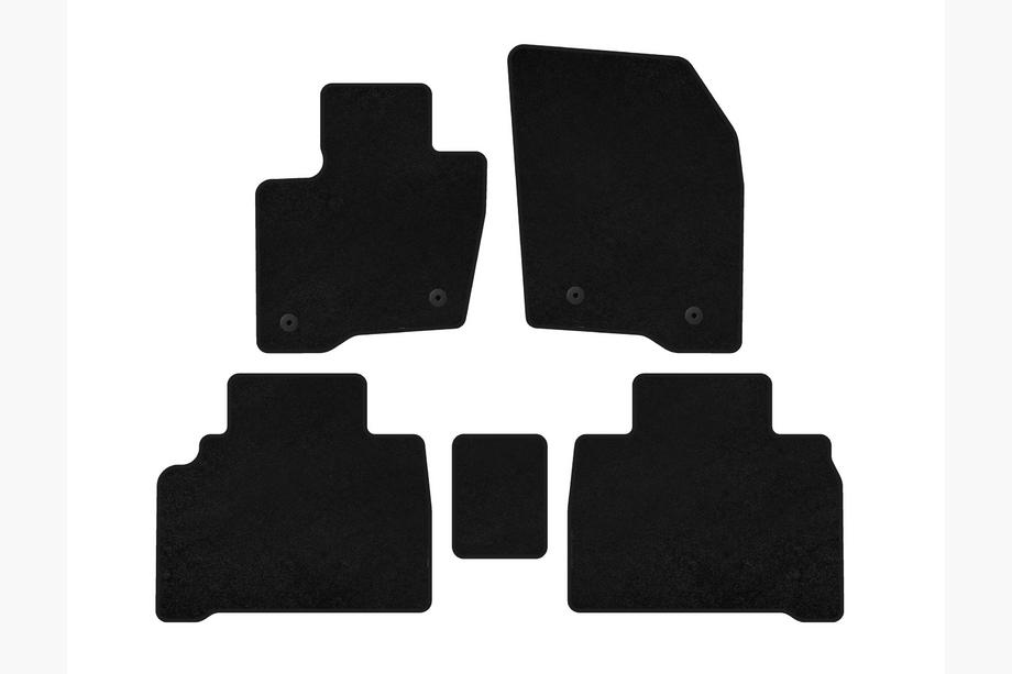 Ford Galaxy 2015– Premium textielen automatten (HB, Zwart) Image