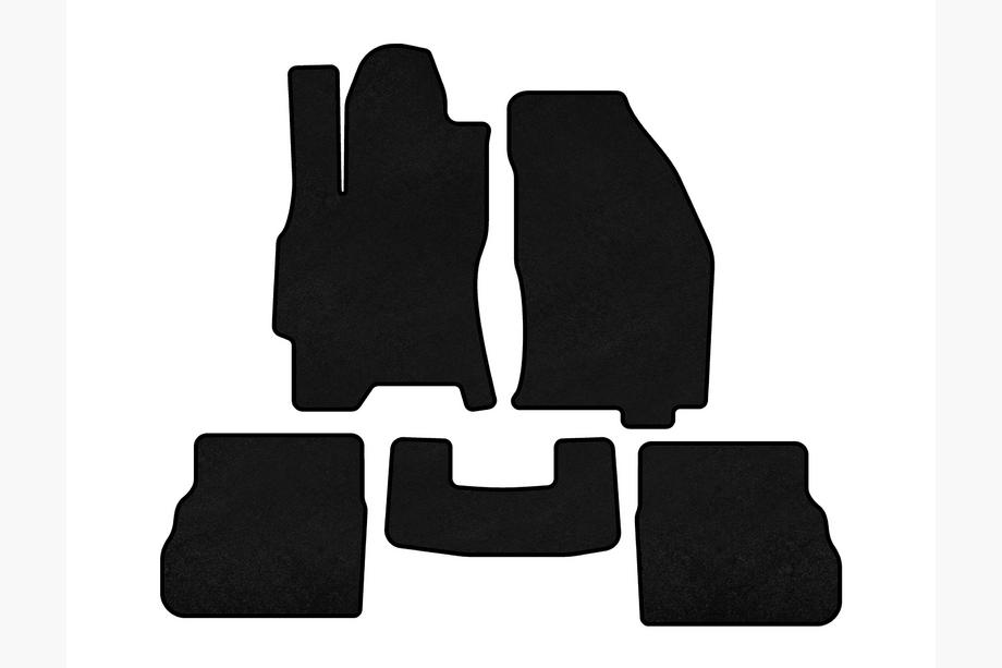 Ford Mondeo 1996–2001 Premium textielen automatten (SD, zwart) Image
