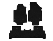 Honda Pilot 2008–2015 Textielen vloermatten Premium (2008-2012, 7-zits, zwart) foto 2