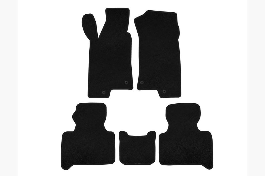 Hummer H3 2005–2010 Premium stoffen automatten (Zwart) Image