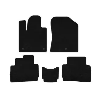 Premium textielen vloermatten (2020-2023, Zwart) foto 2