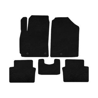 Premium textielen automatten (Coupé, Zwart) foto 1