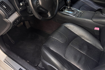 Infiniti G25/G35/37 (V36/CV36) 2006–2015 Premium textielmatten (G37 X, SD, Zwart) foto 1