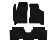 Kia Carens 1999–2012 Premium stoffen automatten (Zwart) foto 1