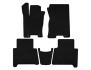 Kia Mohave 2008–2016 Premium textielen automatten (2 rijen, zwart) foto 1