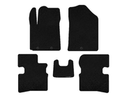 Kia Picanto 2004–2011 Premium textiel automatten (2009-2011, HB, Zwart) foto 1