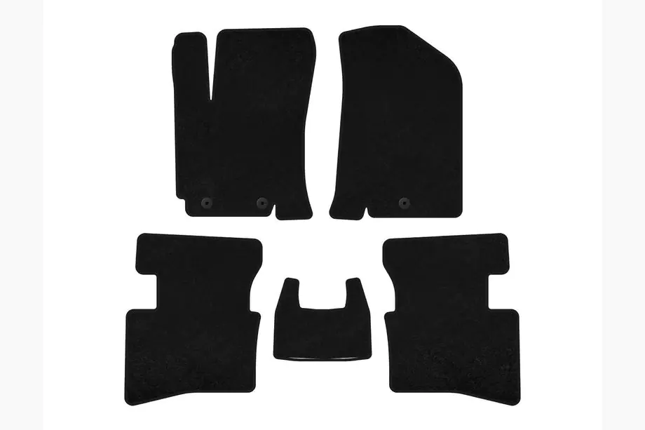 Kia Rio 2012–2017 Textiele automatten Premium V2 (Zwart) Image